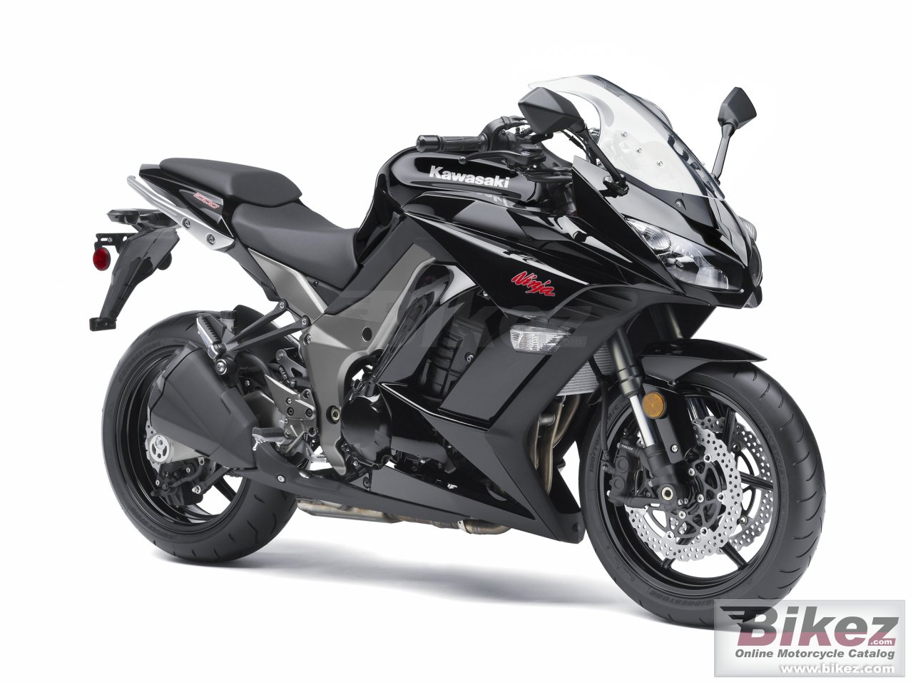 Big Kawasaki ninja 1000 picture and wallpaper from Bikez.com